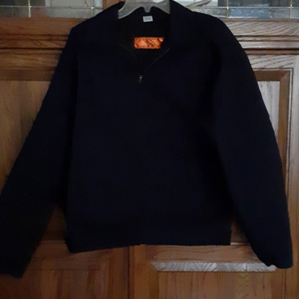Mens work jacket  Navy blue size M-L